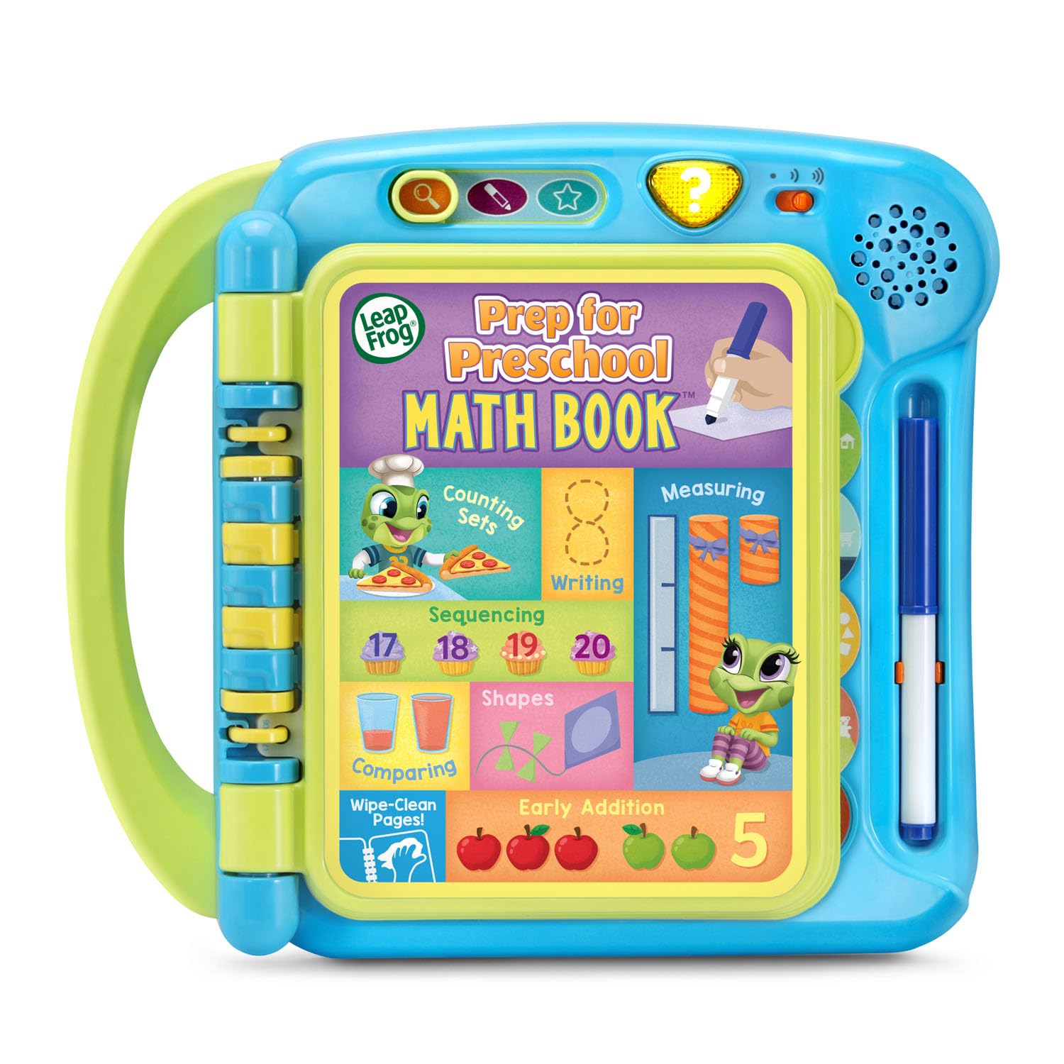 Libro Leapfrog Prep Para Matemáticas Preescolares Con Páginas Sensibles Al Tacto - Venta Internacional.