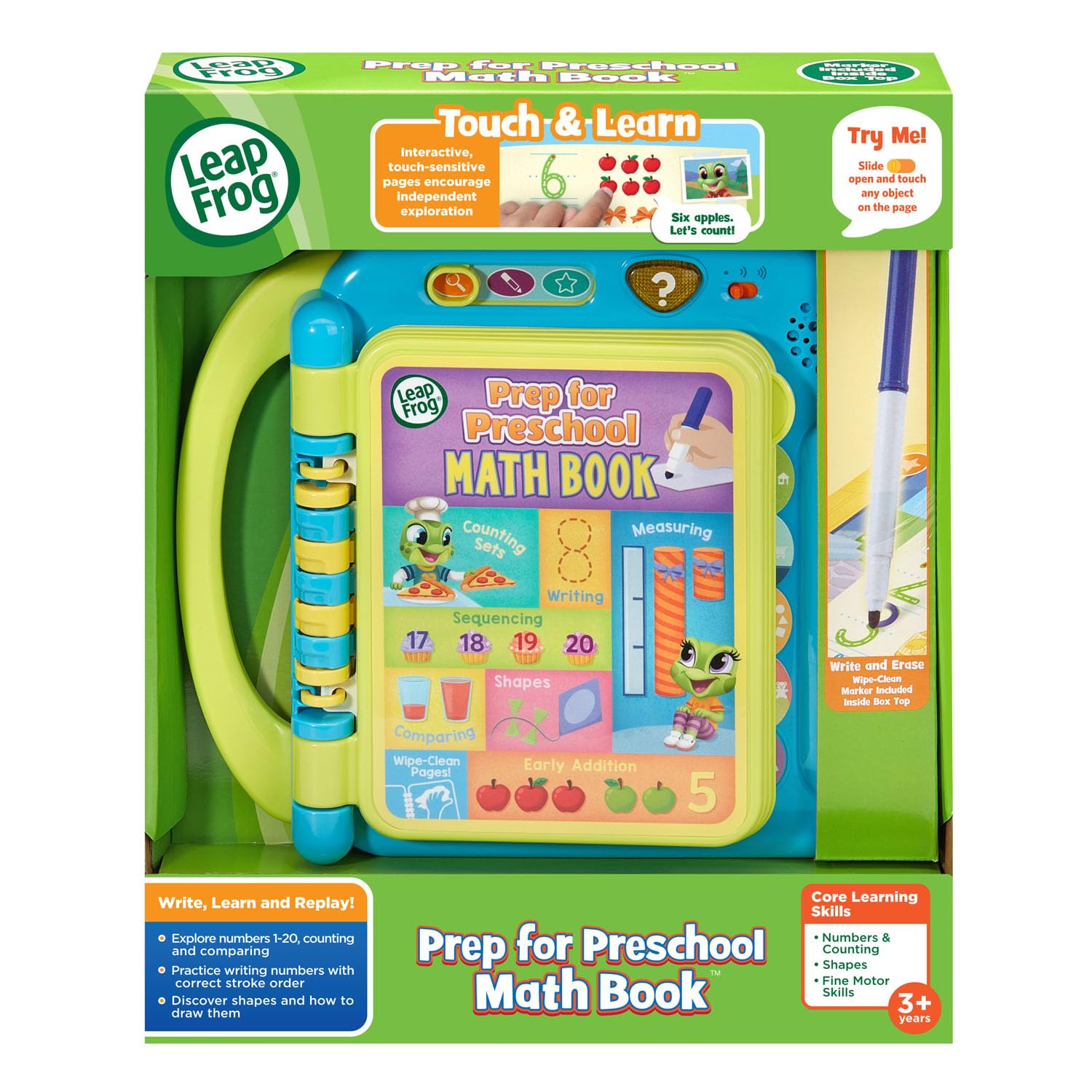 Foto 8 pulgar | Libro Leapfrog Prep Para Matemáticas Preescolares Con Páginas Sensibles Al Tacto - Venta Internacional.