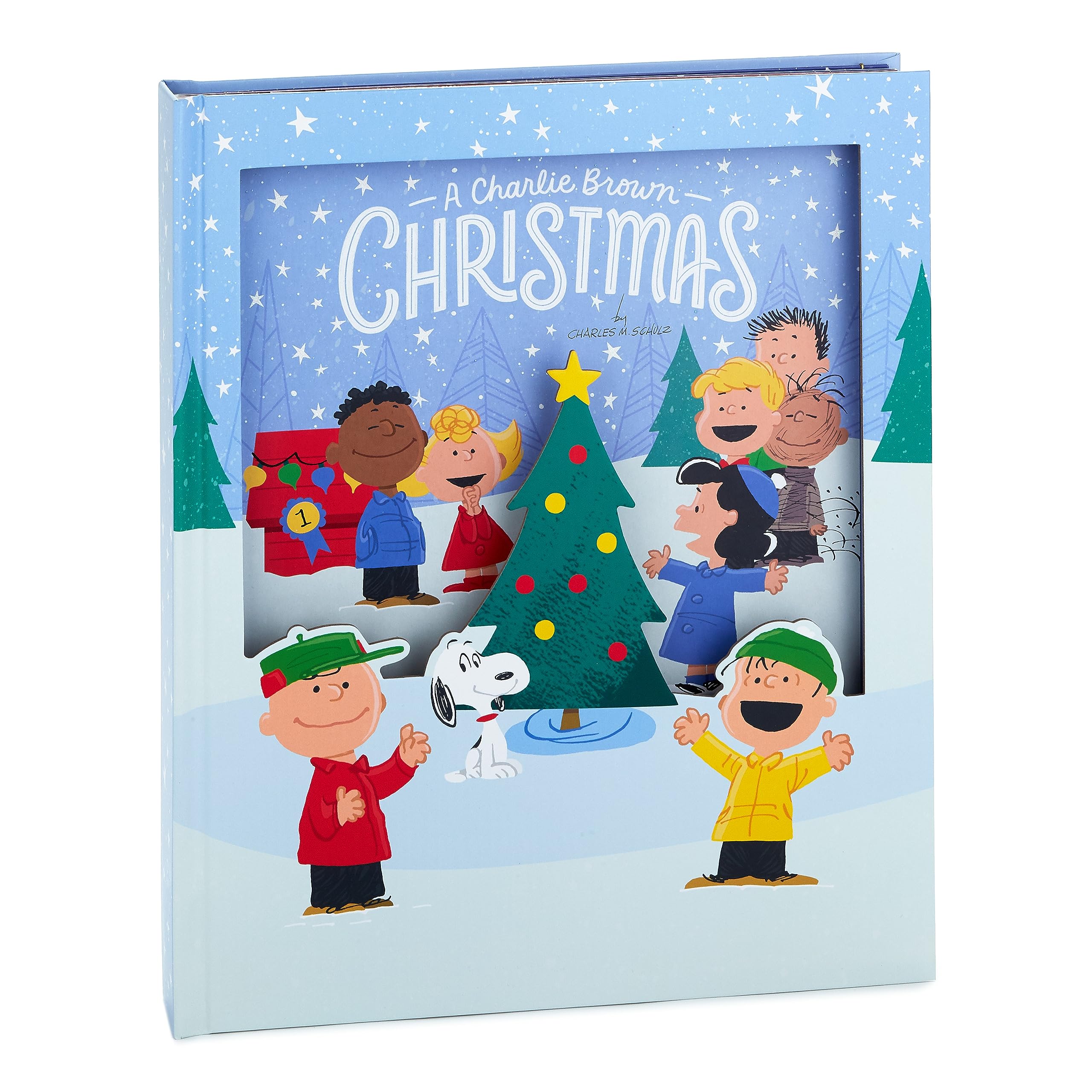 Foto 2 pulgar | Libro Hallmark Peanuts Una Navidad de Charlie Brown con Sonido - Venta Internacional