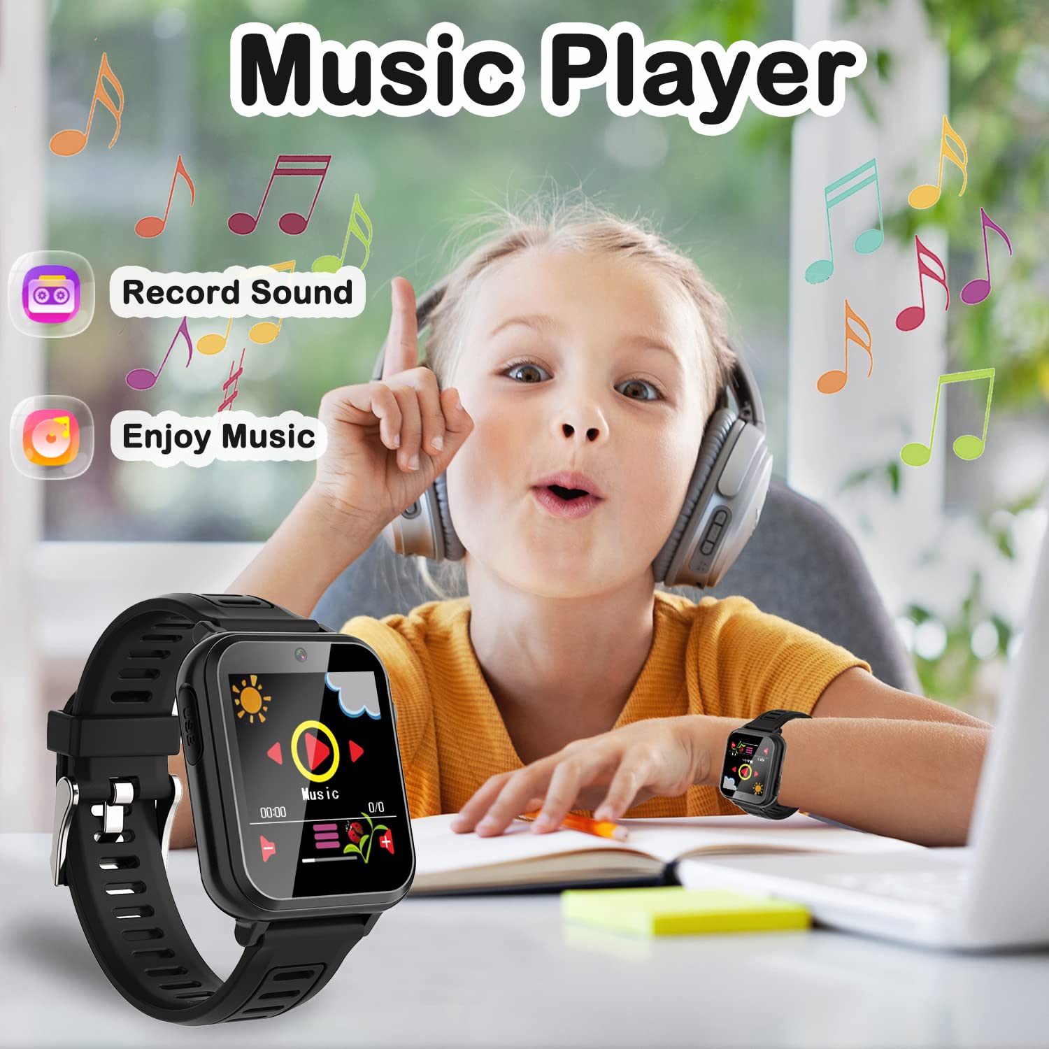 Foto 6 pulgar | Smartwatch Cosjoype para Niños con Pantalla Táctil Hd 24 Juegos - Venta Internacional