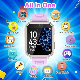Foto 2 | Reloj Inteligente Cosjoype con Cámara de 24 Juegos - Venta Internacional