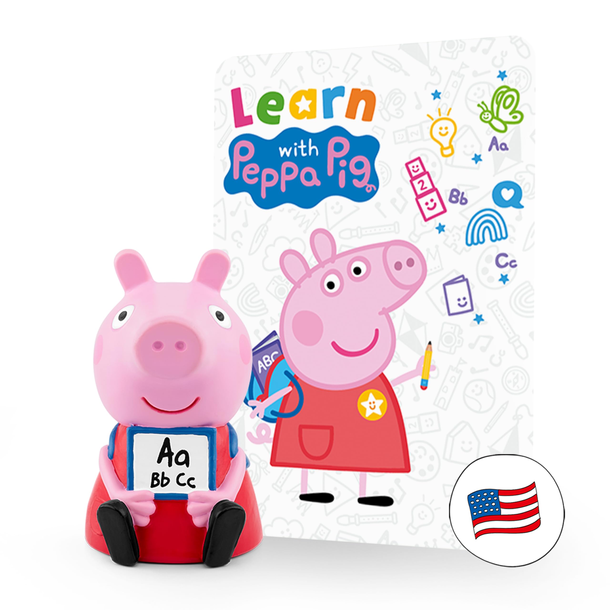 Foto 2 pulgar | El Personaje De Reproducción De Audio Tonies Peppa Pig Learn Con Peppa 3+ - Venta Internacional.