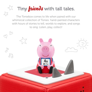 Foto 2 | El Personaje De Reproducción De Audio Tonies Peppa Pig Learn Con Peppa 3+ - Venta Internacional.