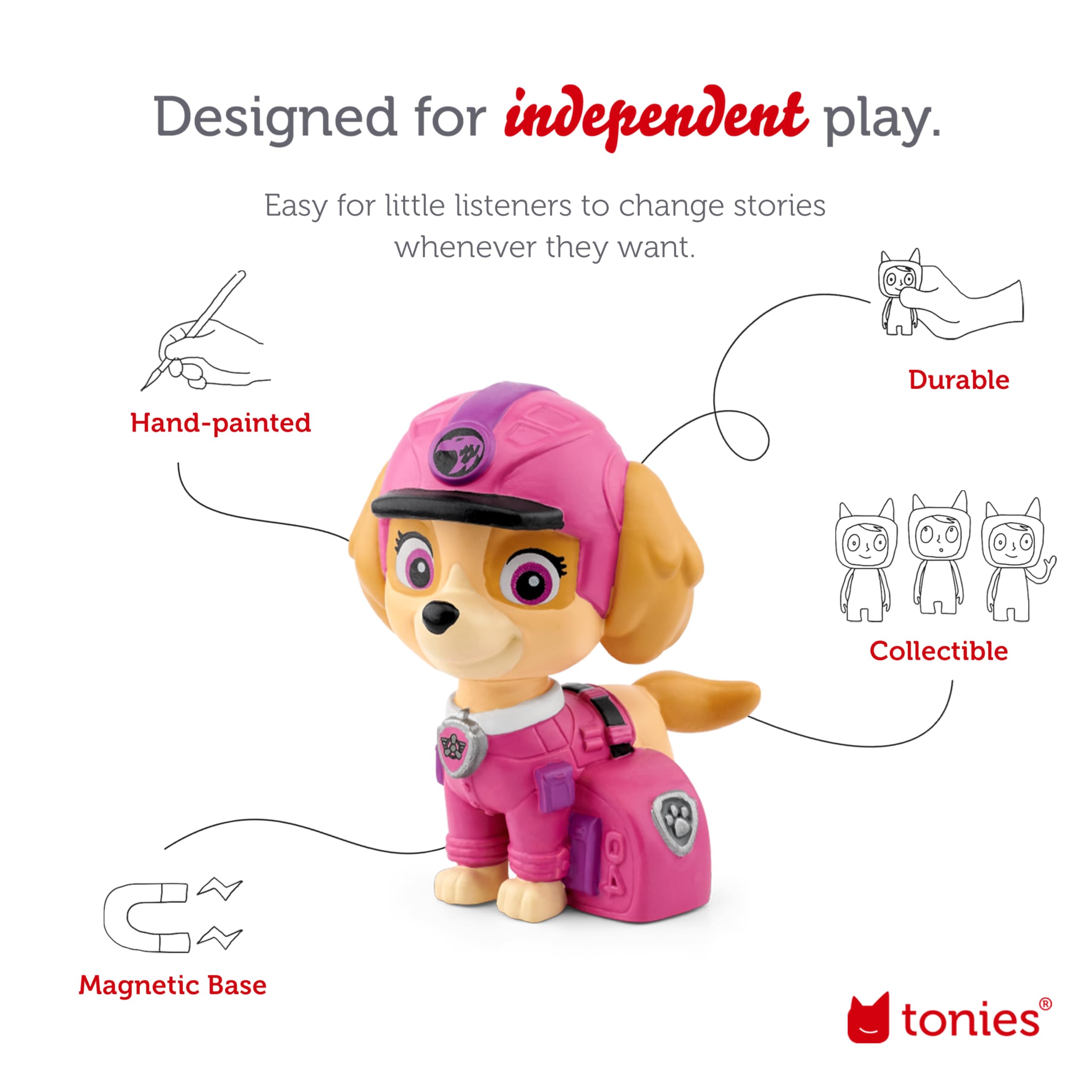 Foto 4 pulgar | Tonies Skye, Personaje De Reproducción De Audio De Paw Patrol Jungle Pups - Venta Internacional.