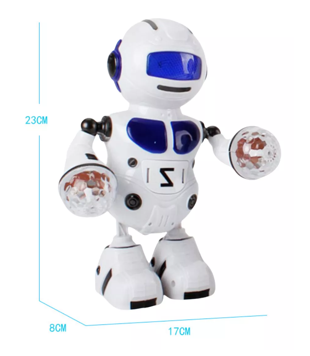 Foto 5 | Juguetes Robot Inteligentes Lab.G de Control Remoto Blanco