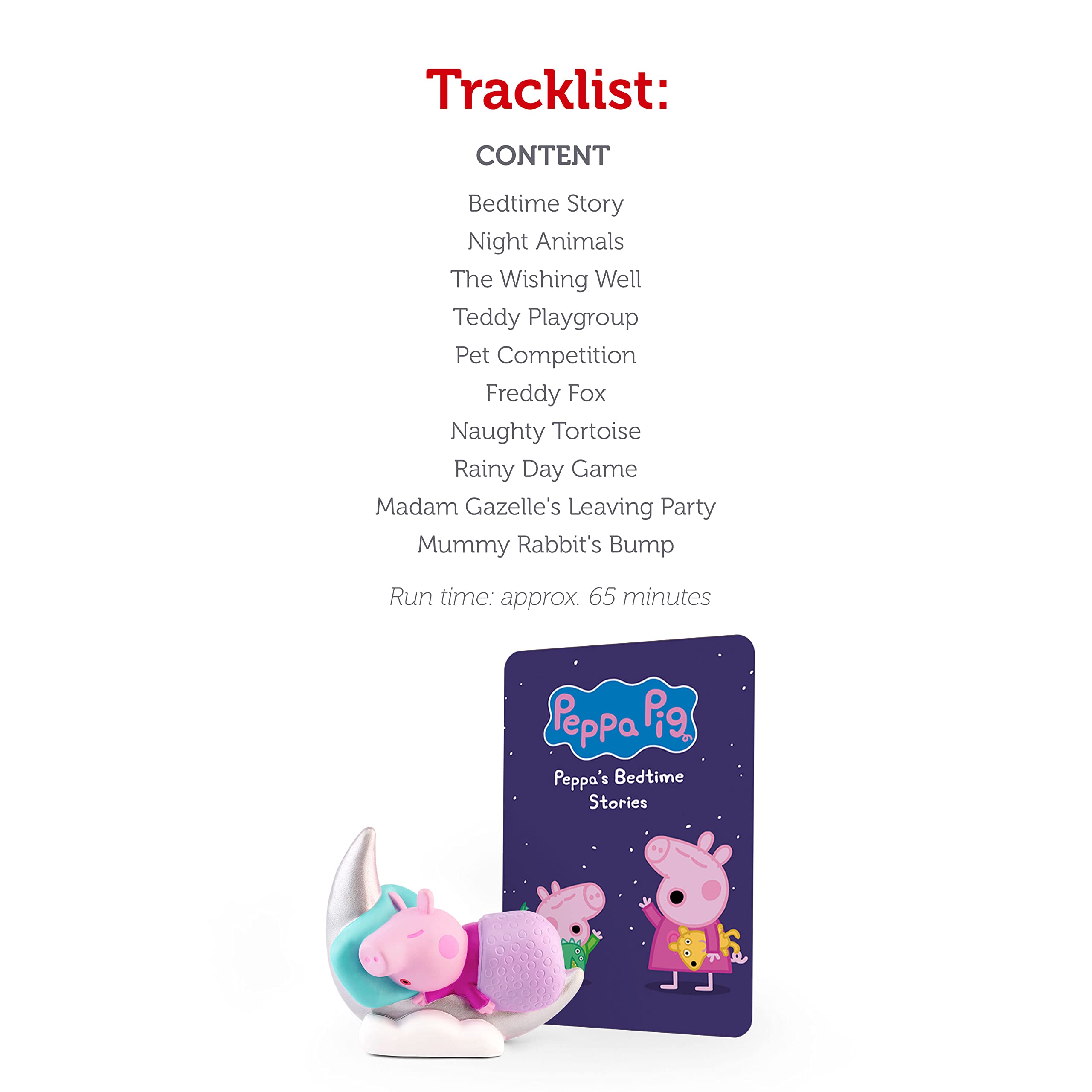 Foto 5 pulgar | El Personaje De Reproducción De Audio Tonies Peppa Pig Con Historias Para Dormir - Venta Internacional.