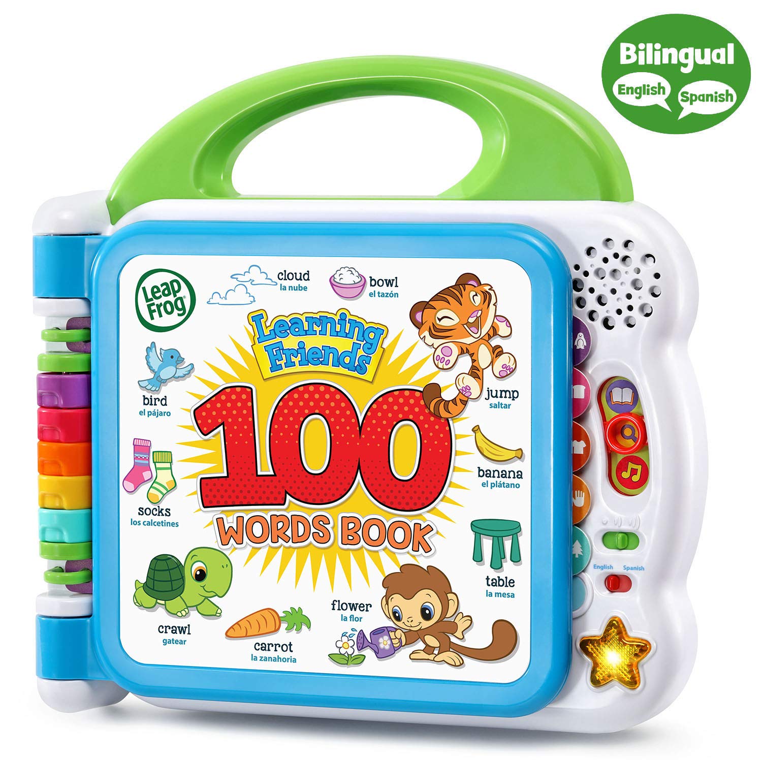 Foto 3 pulgar | Libro De 100 Palabras De Toy Leapfrog Learning Friends, Color Verde - Venta Internacional.