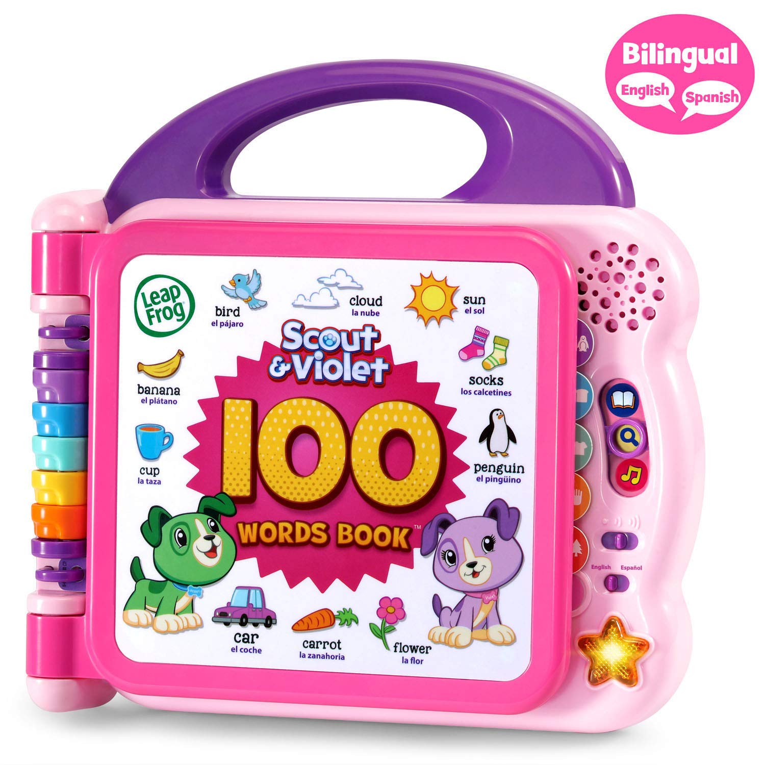 Foto 3 pulgar | Libro Leapfrog Scout Y Violet, 100 Palabras, Color Morado - Venta Internacional.
