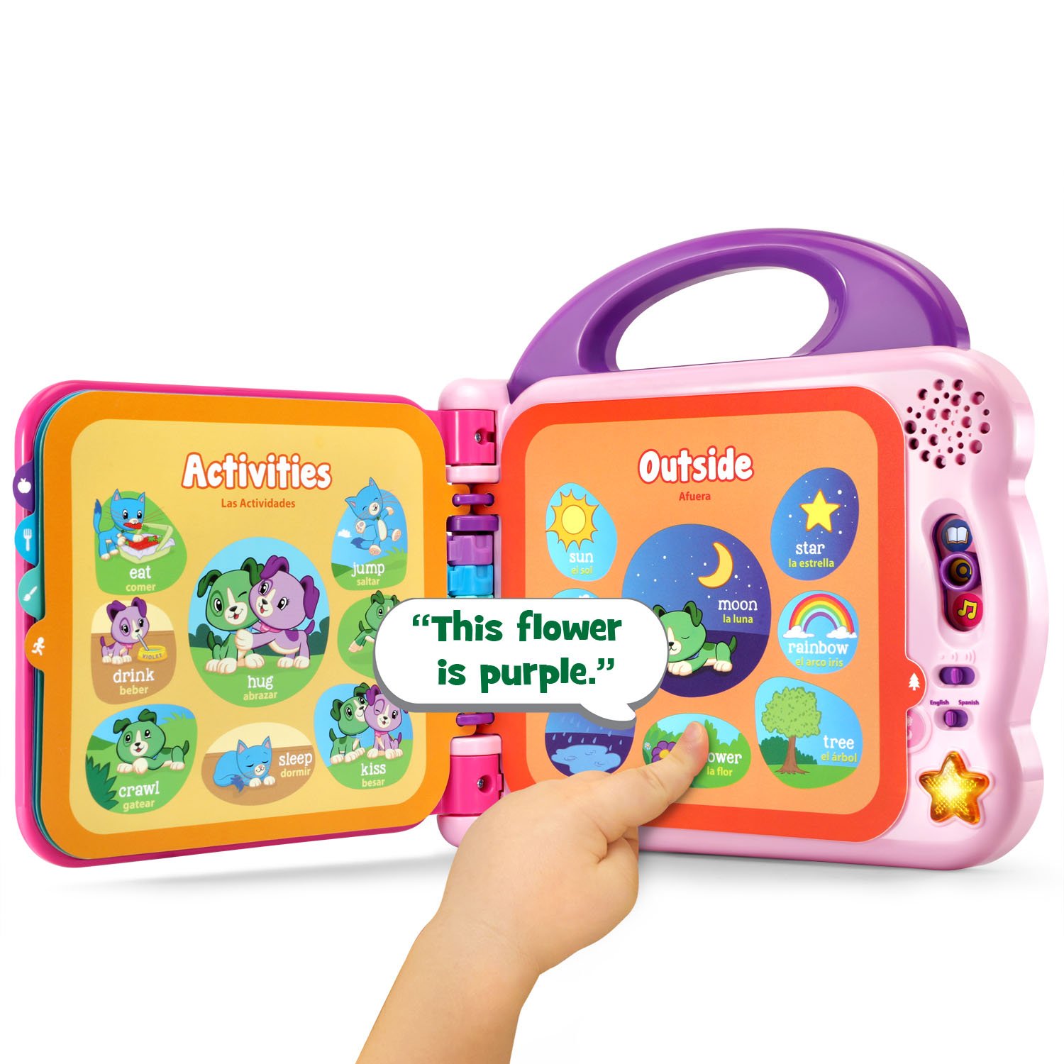 Foto 3 | Libro Leapfrog Scout Y Violet, 100 Palabras, Color Morado - Venta Internacional.