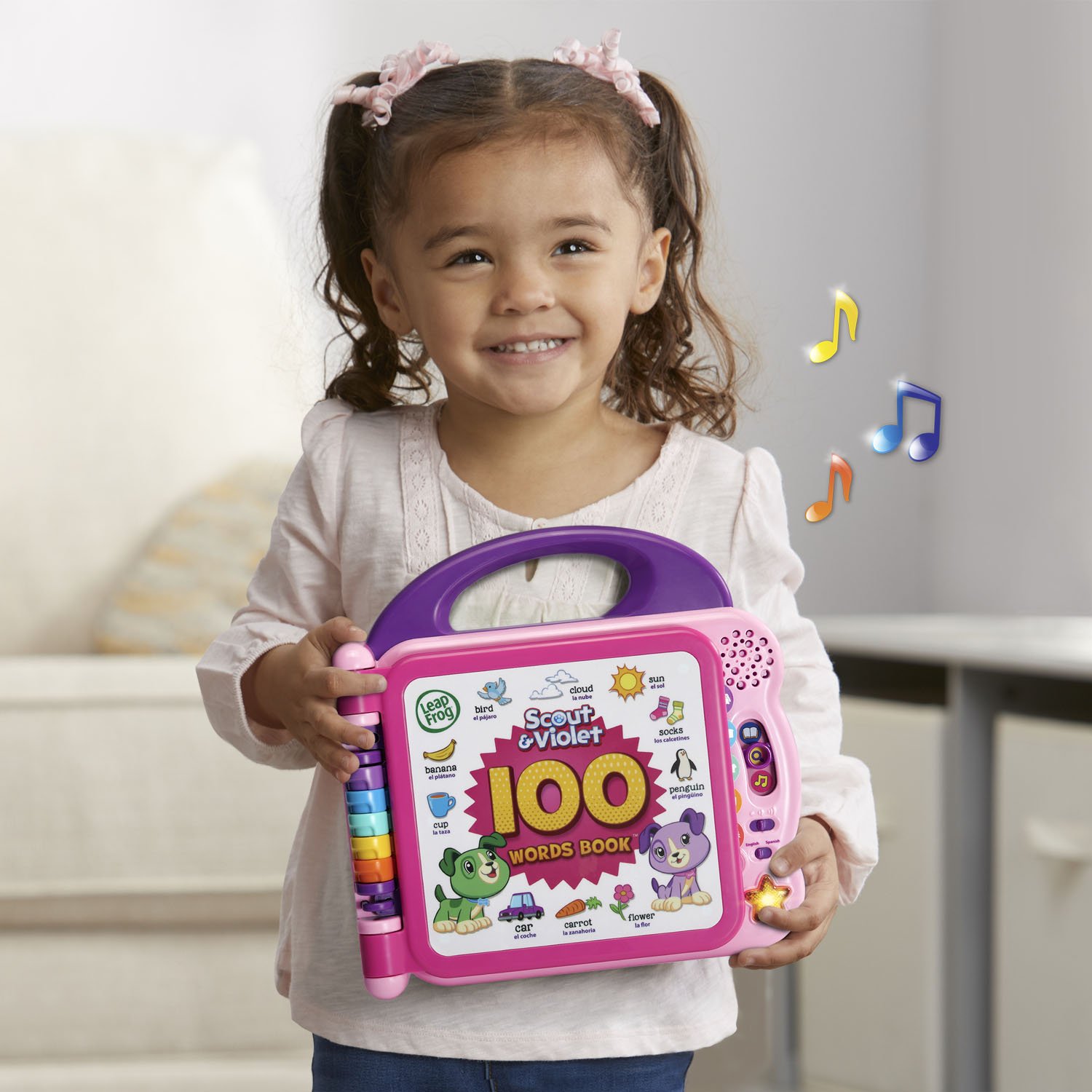 Foto 6 | Libro Leapfrog Scout Y Violet, 100 Palabras, Color Morado - Venta Internacional.