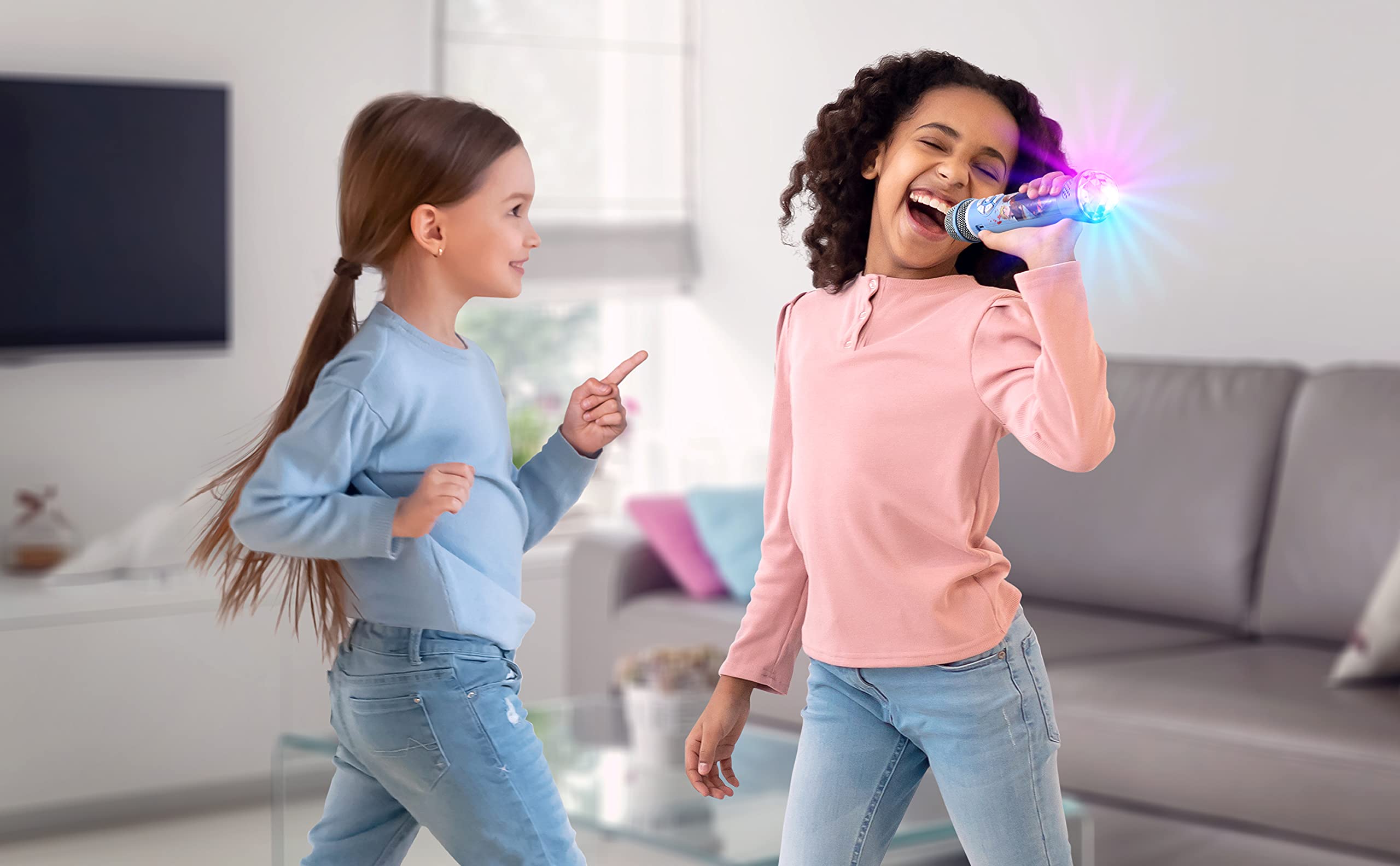 Foto 4 | Micrófono Bluetooth Para Karaoke Ekids Disney Frozen 2 Con Altavoz - Venta Internacional.