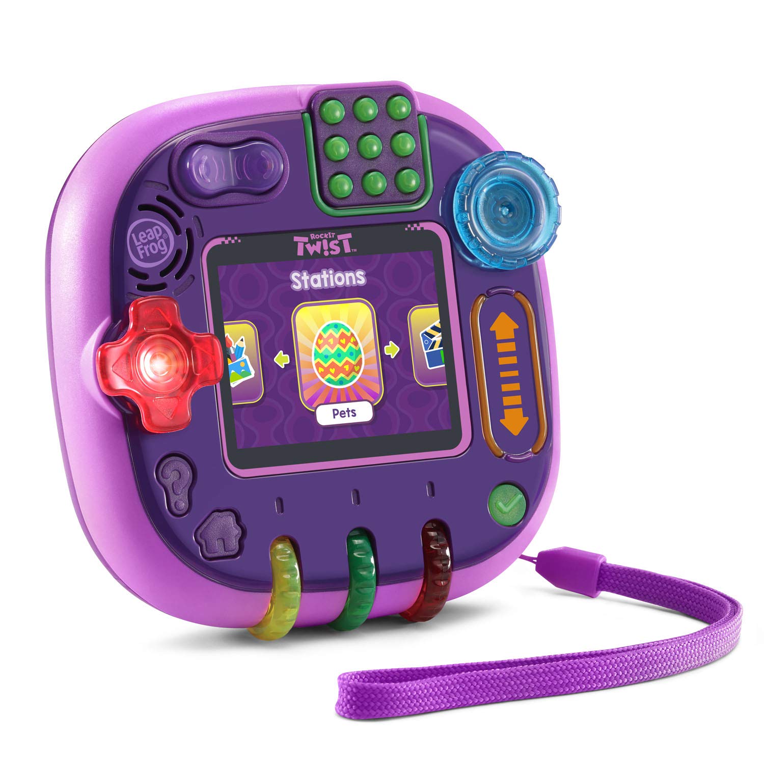 Foto 3 | Sistema Portátil de Aprendizaje LeapFrog Rockit Twist Purple - Venta Internacional