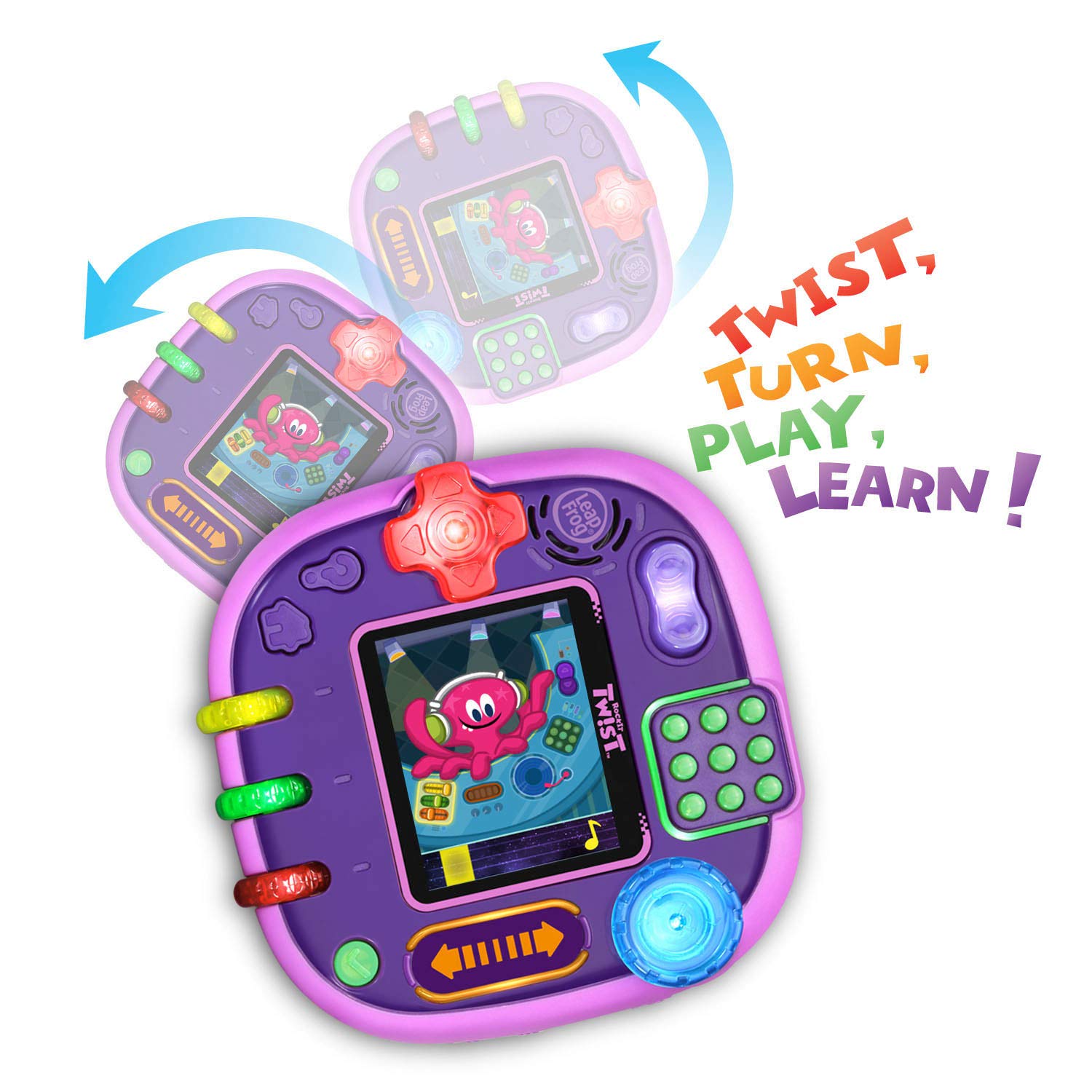 Foto 5 pulgar | Sistema Portátil de Aprendizaje LeapFrog Rockit Twist Purple - Venta Internacional