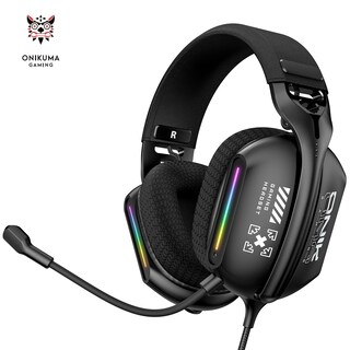 Foto 1 | Auriculares Para Juegos Onikuma X12 Con Cable Y Luces De Respiración - Venta Internacional.