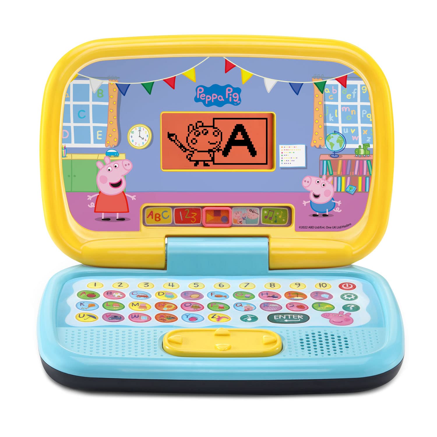 Foto 2 pulgar | Laptop De Juguete Vtech Peppa Pig Play Smart Con 15 Juegos De Más De 2 Años - Venta Internacional.