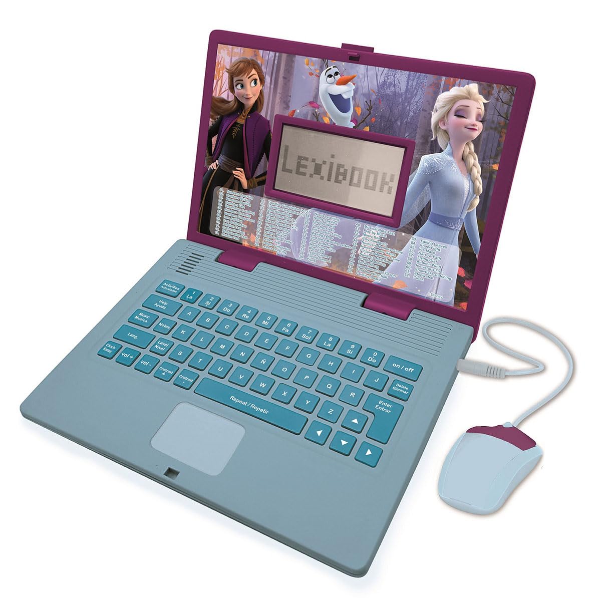 Ordenador Portátil Educativo Bilingüe Lexibook Disney Frozen 2 Girls - Venta Internacional.