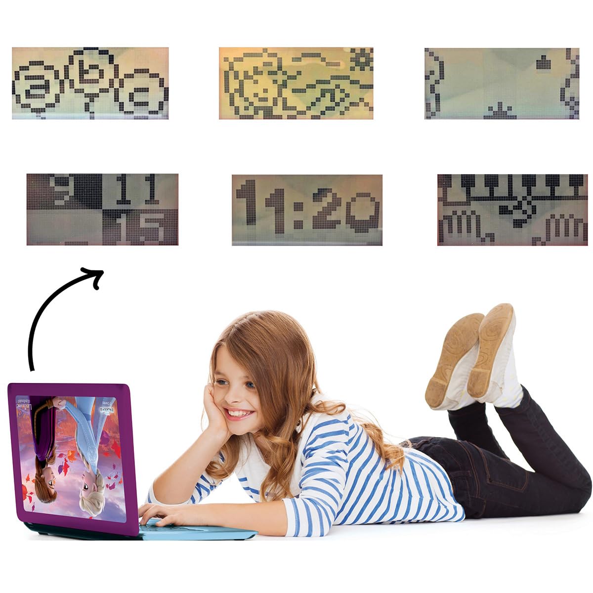 Foto 6 | Ordenador Portátil Educativo Bilingüe Lexibook Disney Frozen 2 Girls - Venta Internacional.