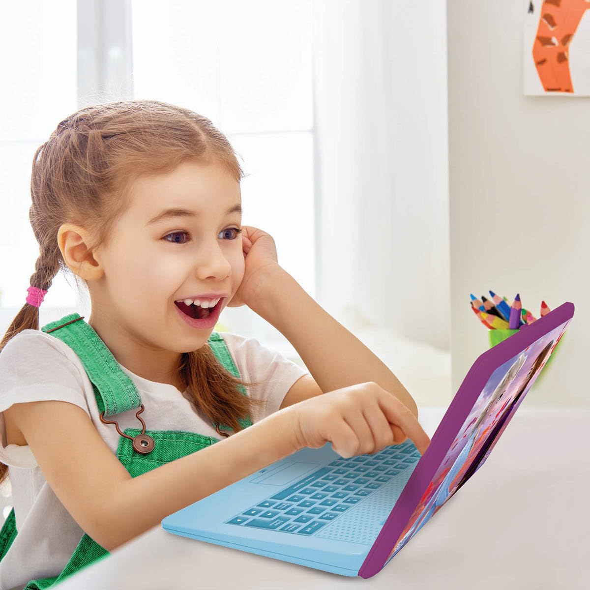 Foto 7 | Ordenador Portátil Educativo Bilingüe Lexibook Disney Frozen 2 Girls - Venta Internacional.