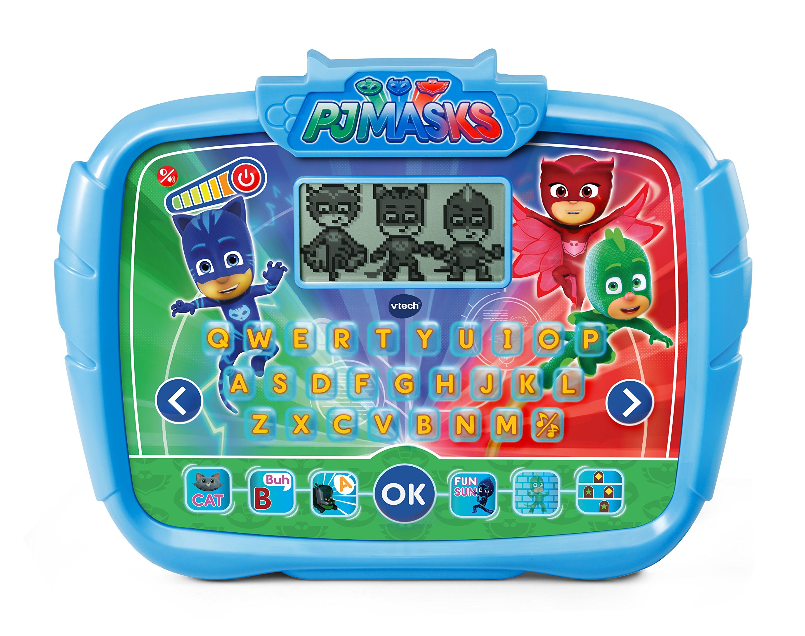 La Tableta De Aprendizaje Vtech Pj Enmascara El Azul Time To Be A Hero - Venta Internacional.
