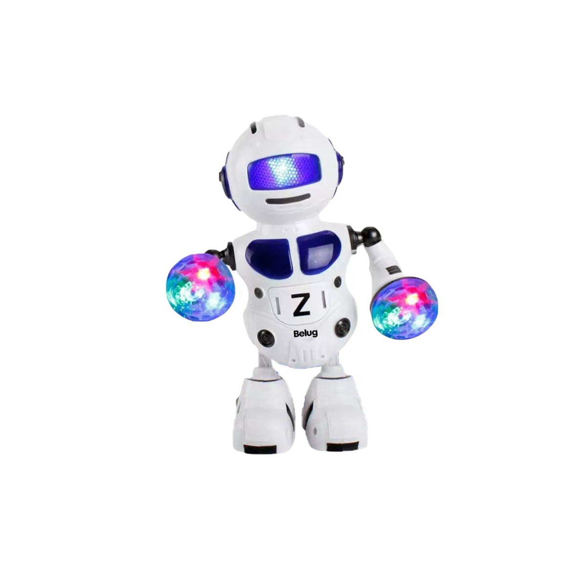 Juguetes Robot Inteligentes De Control Remoto Belug Para Niños Blanco