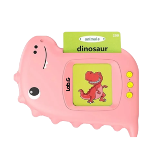 Foto 5 | Computadora Didactica Lab.g Español/inglés Juguetes Para Niños Dinosaurio Rosa