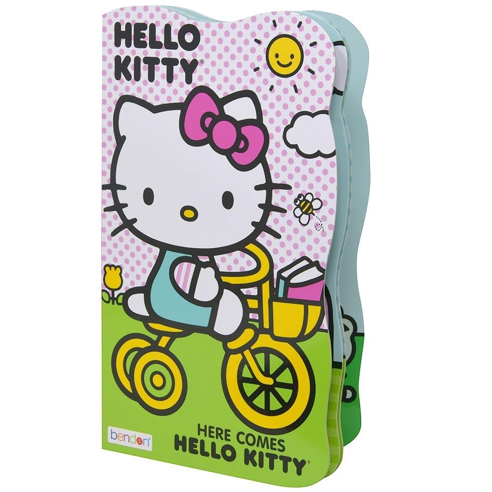 Foto 2 pulgar | Libro De Cartón Con Forma De Hello Kitty Con Forma De Bendon, Viene De 4 X 4 X 4 Pulgadas - Venta Internacional.