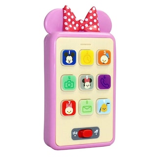Foto 3 | Teléfono Móvil De Juguete Disney Hooyay Minnie Mouse Con Luces Y Sonidos - Venta Internacional.