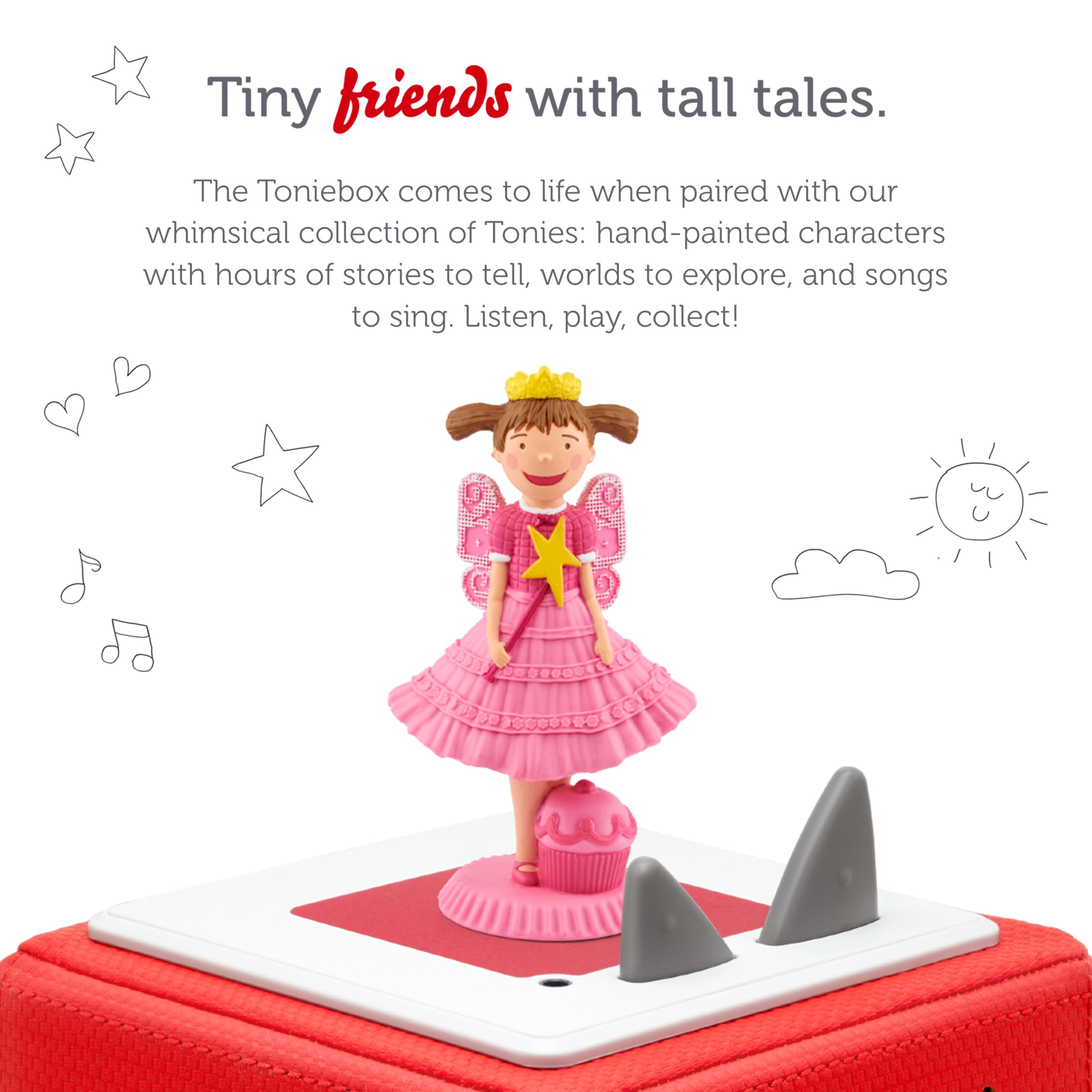Foto 2 | Figura De Juguete En Audio Tonies Pinkalicious Con 8 Pisos, 60 Minutos - Venta Internacional.