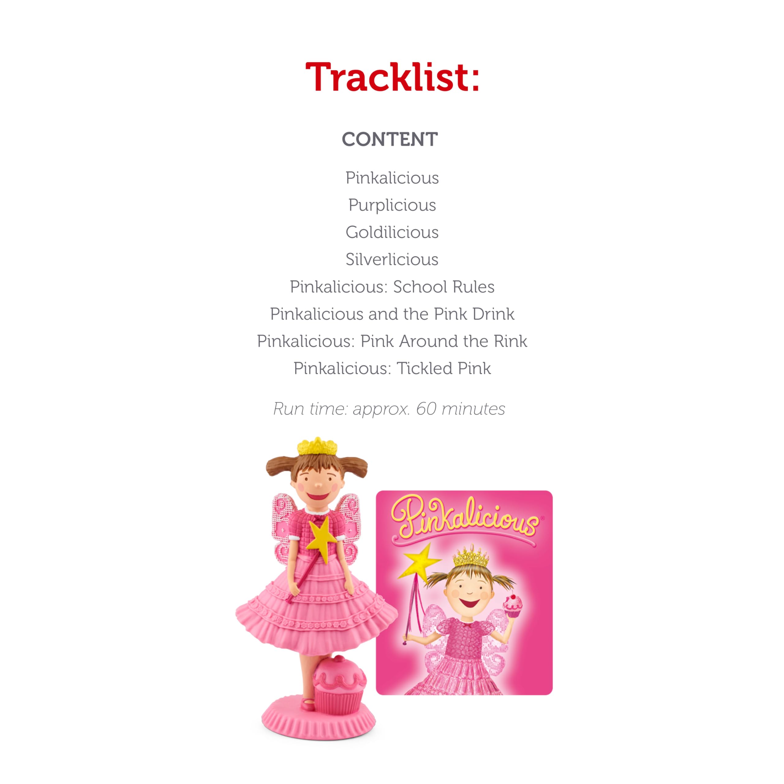 Foto 5 pulgar | Figura De Juguete En Audio Tonies Pinkalicious Con 8 Pisos, 60 Minutos - Venta Internacional.