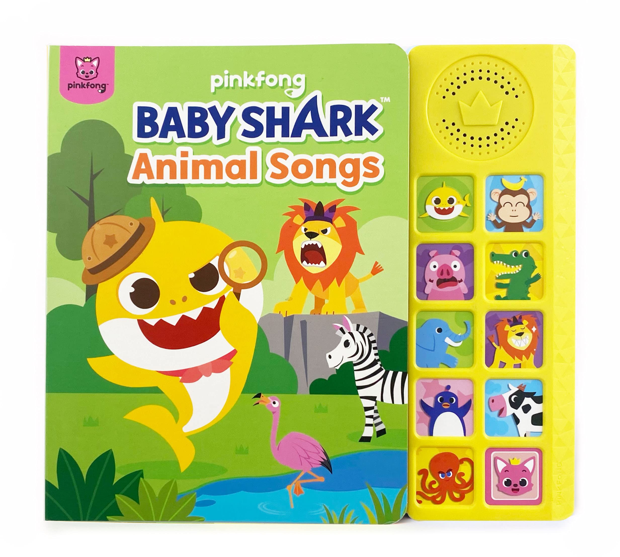 Foto 2 pulgar | Libro De Sonidos Pinkfong Baby Shark Animal Songs, 10 Botones - Venta Internacional.