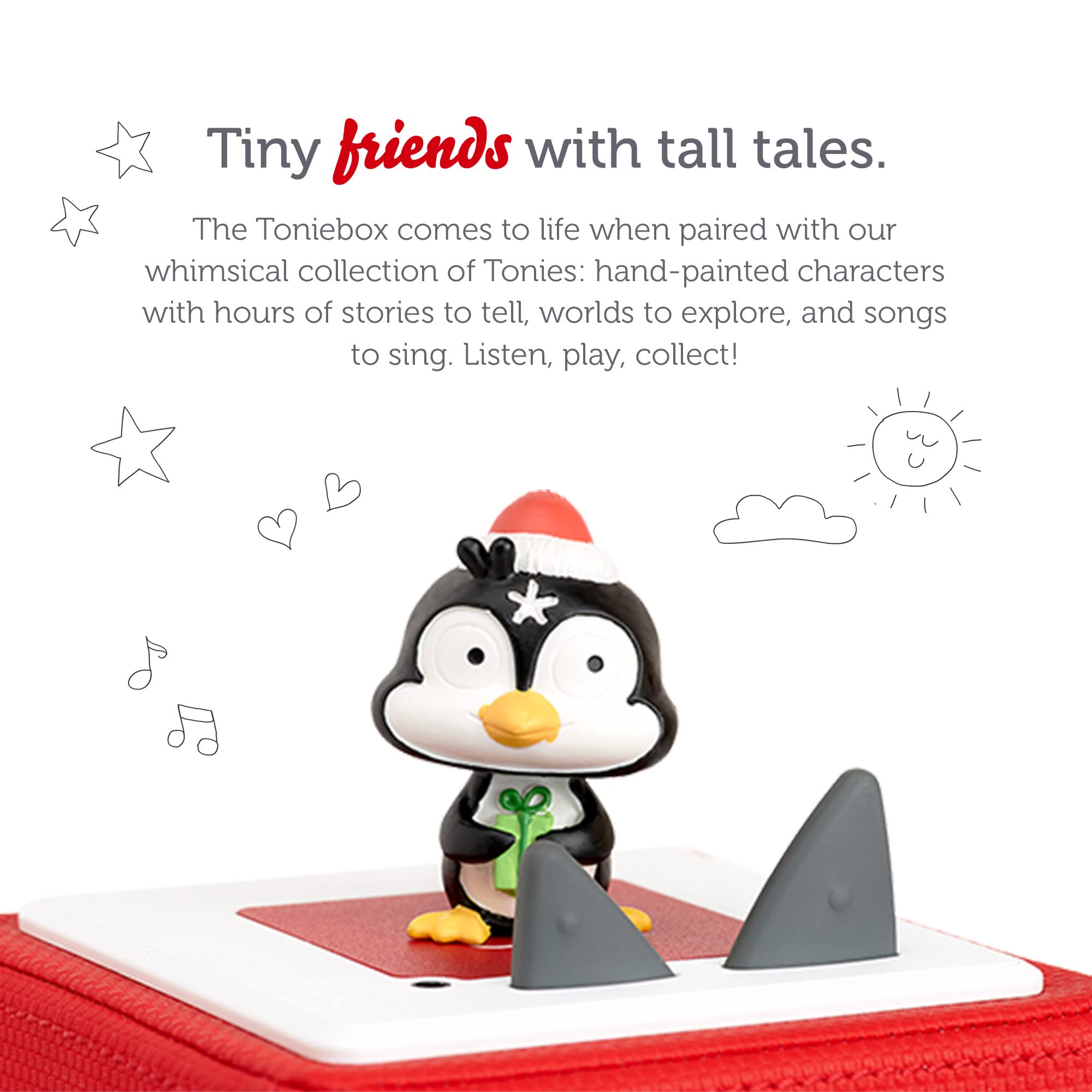 Foto 2 | Reproducción De Audio Del Personaje Tonies Penguin Con Canciones Navideñas, Vol. 1 - Venta Internacional.