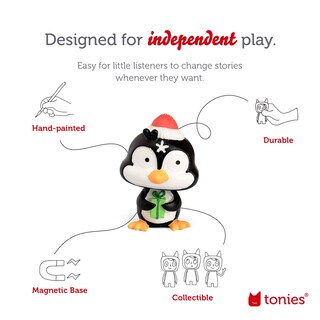 Foto 3 | Reproducción De Audio Del Personaje Tonies Penguin Con Canciones Navideñas, Vol. 1 - Venta Internacional.