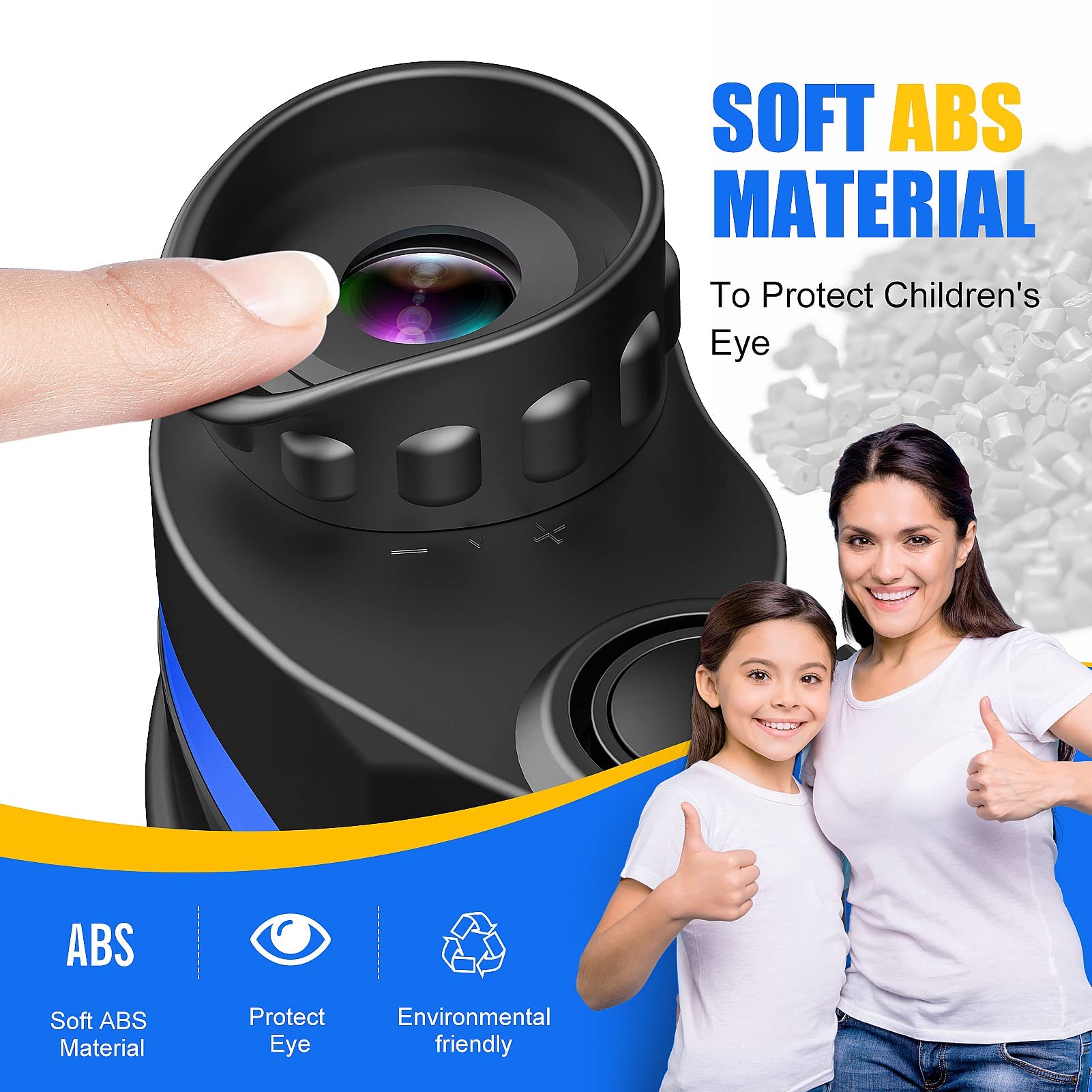 Foto 3 pulgar | Binocular ¡vamos! Dimy Compact A Prueba De Agua Para Niños Blue Dy2 - Venta Internacional.
