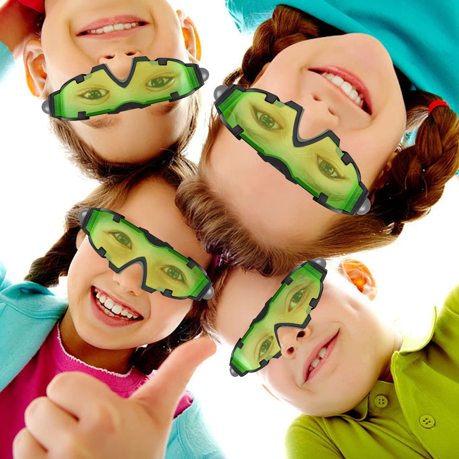 Foto 7 | Gafas De Visión Nocturna Agm Para Niños, Ajustables, Equipo De Espionaje, Lente Verde - Venta Internacional.