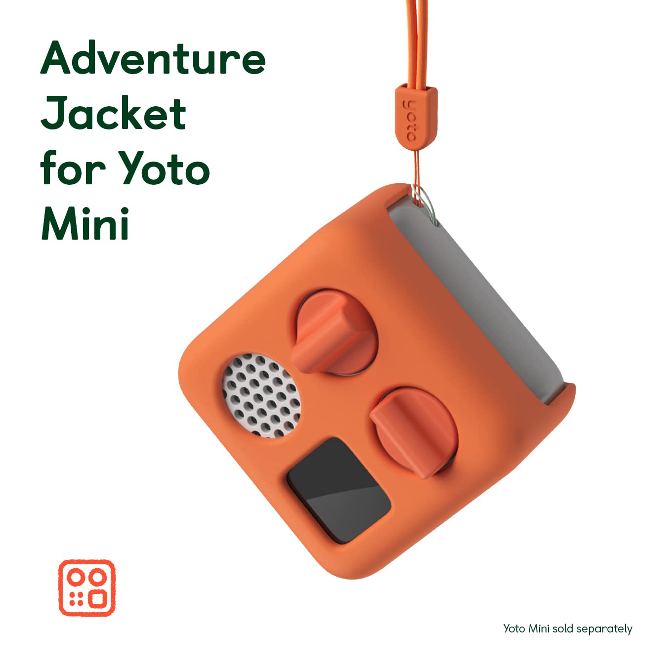 Foto 3 pulgar | Chaqueta Accessory Yoto Mini Adventure Fruit Punch Para Niños, Color Naranja - Venta Internacional.
