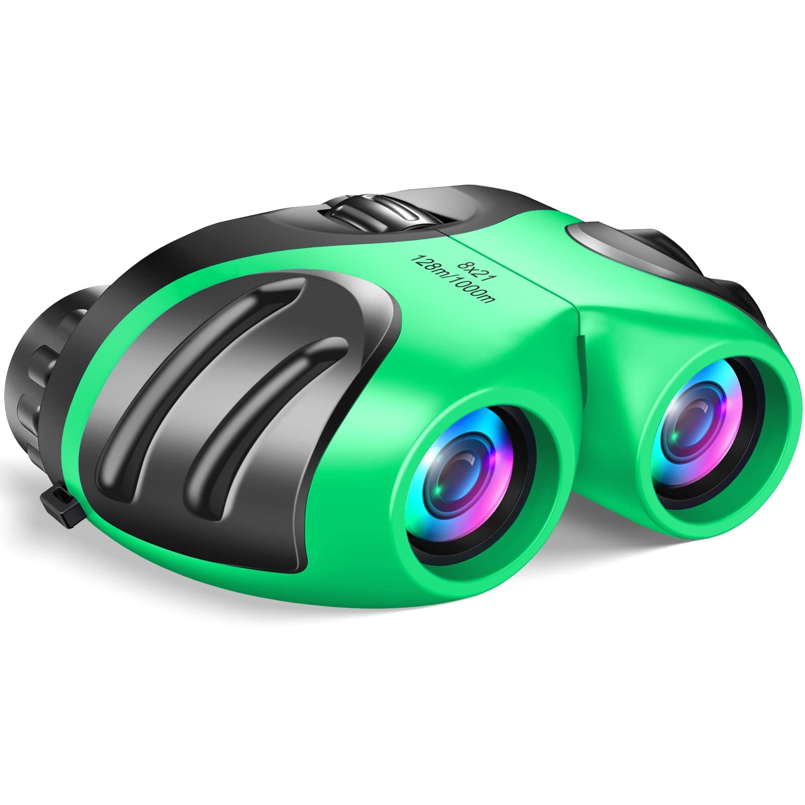 Foto 1 | Binocular ¡vamos! Dimy Compact A Prueba De Agua Para Niños, Color Verde - Venta Internacional.
