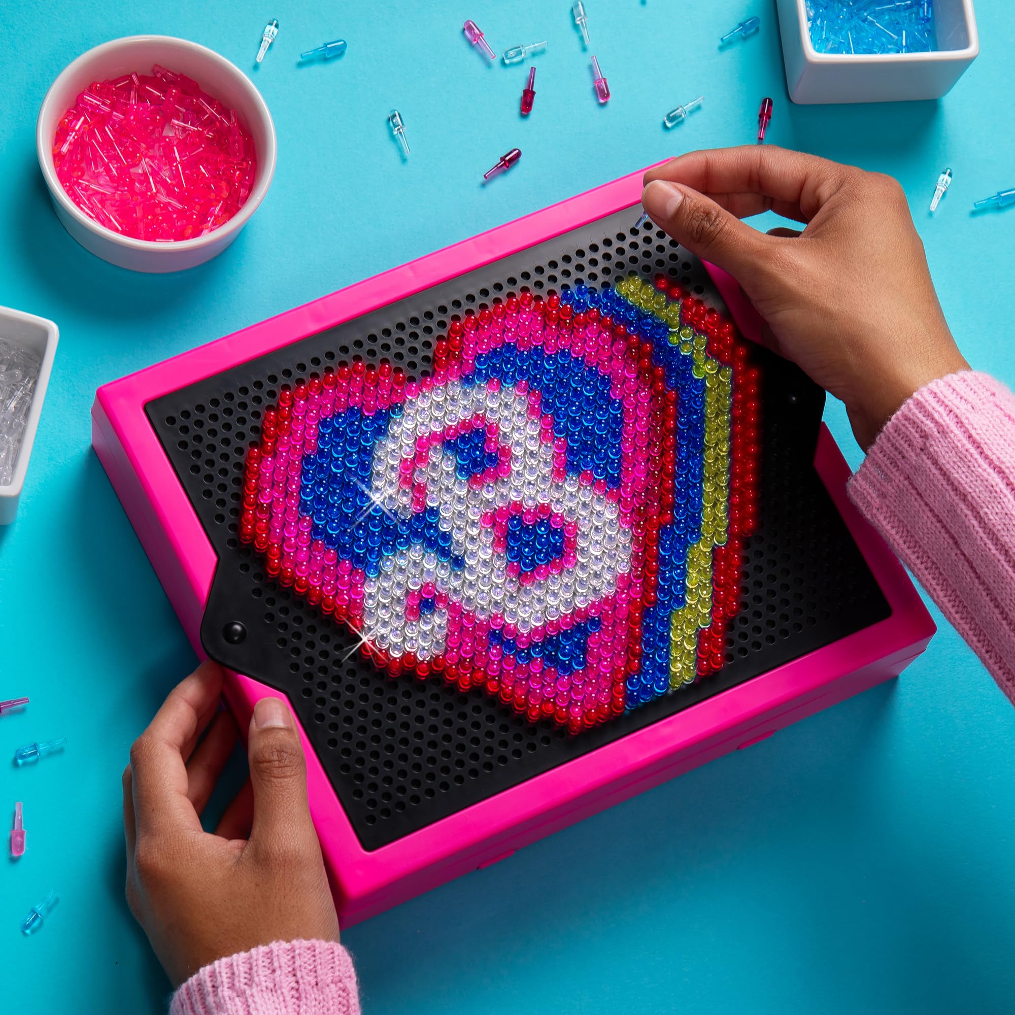 Foto 4 pulgar | Edición Barbie Hd Super Bright De Lite Brite Con 6 Plantillas - Venta Internacional.