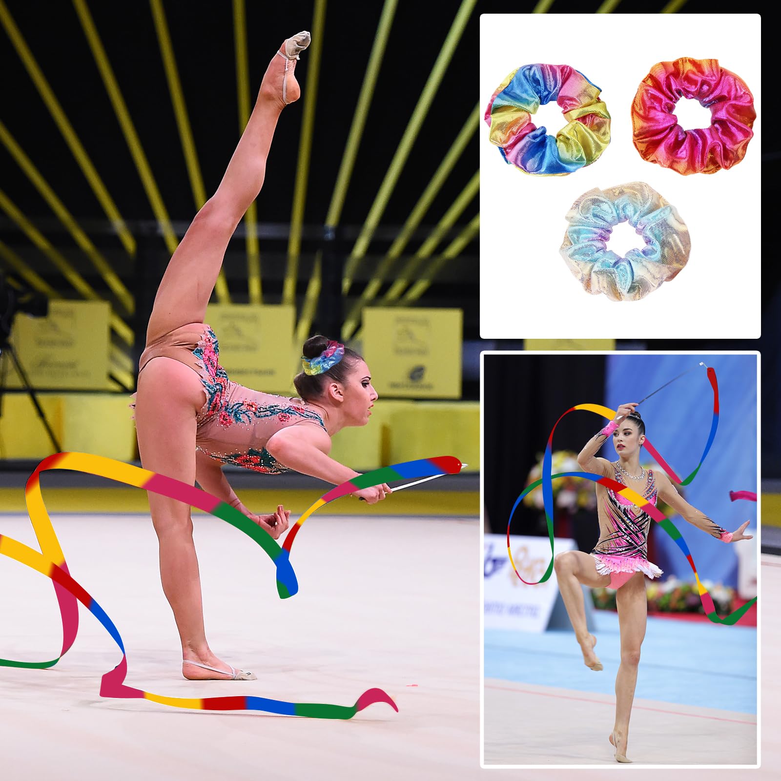 Foto 5 pulgar | Twirling Batons Plulon  54 Cm  Con Varitas De Baile Y Coleteros - Venta Internacional.
