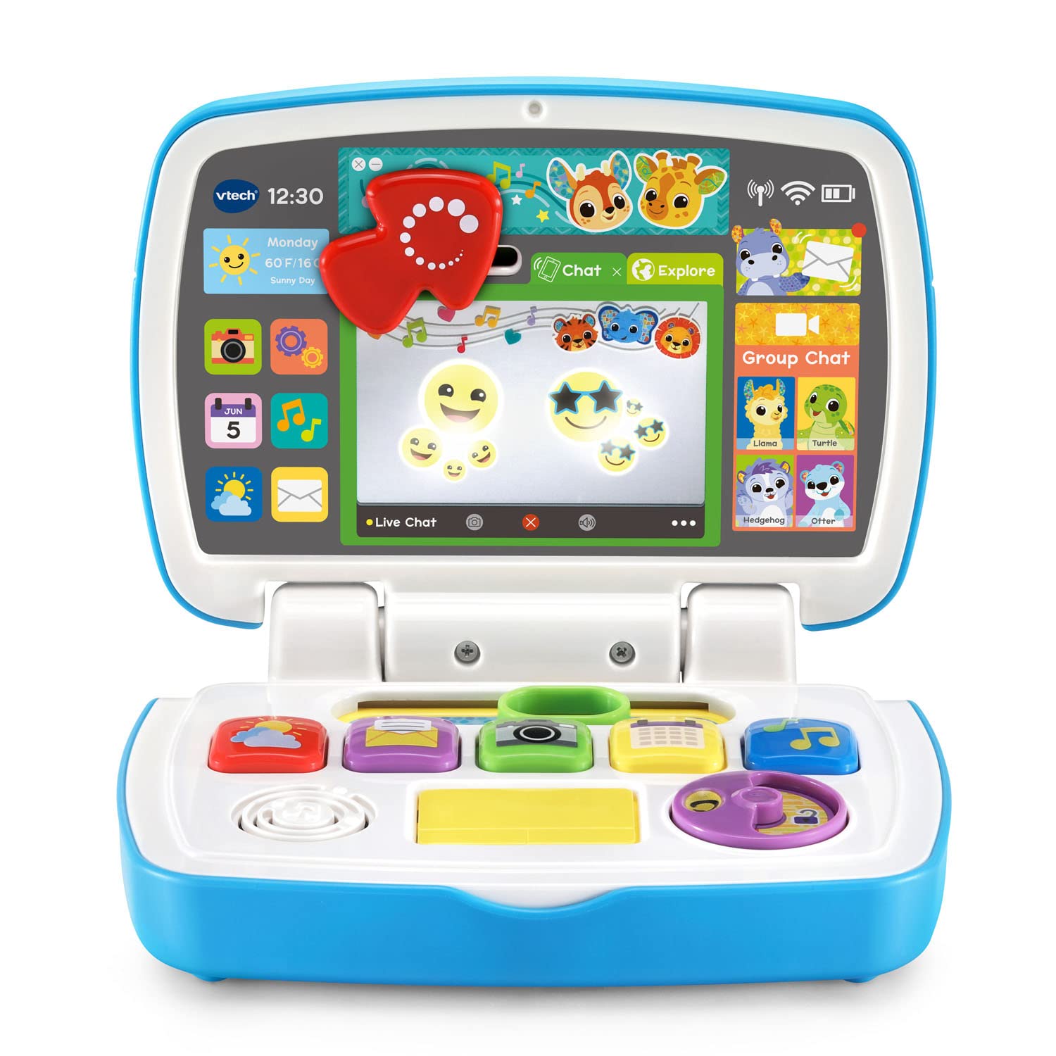 Foto 2 pulgar | Portátil De Juguete Vtech Toddler Tech Con Números Y Palabras De 12 A 36 Meses - Venta Internacional.