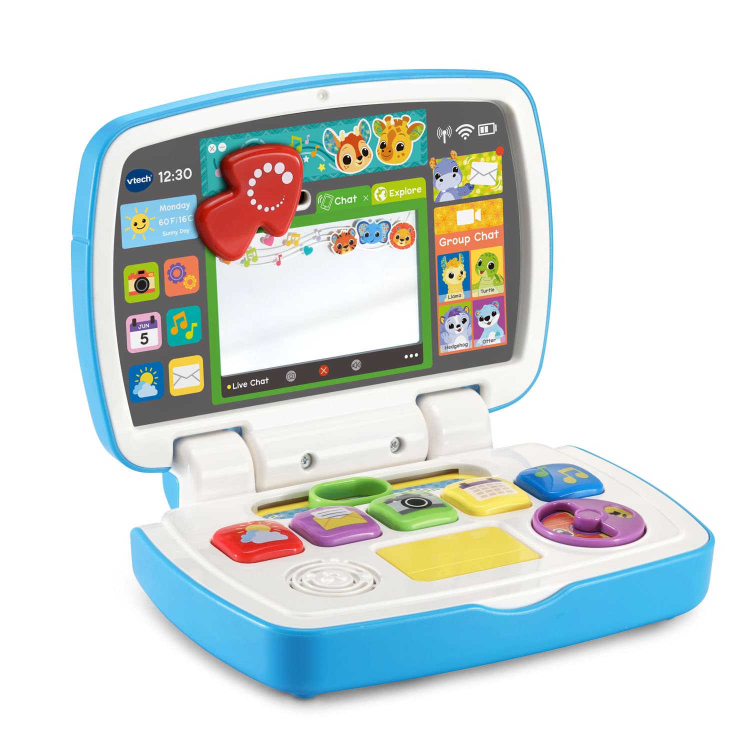 Foto 3 pulgar | Portátil De Juguete Vtech Toddler Tech Con Números Y Palabras De 12 A 36 Meses - Venta Internacional.