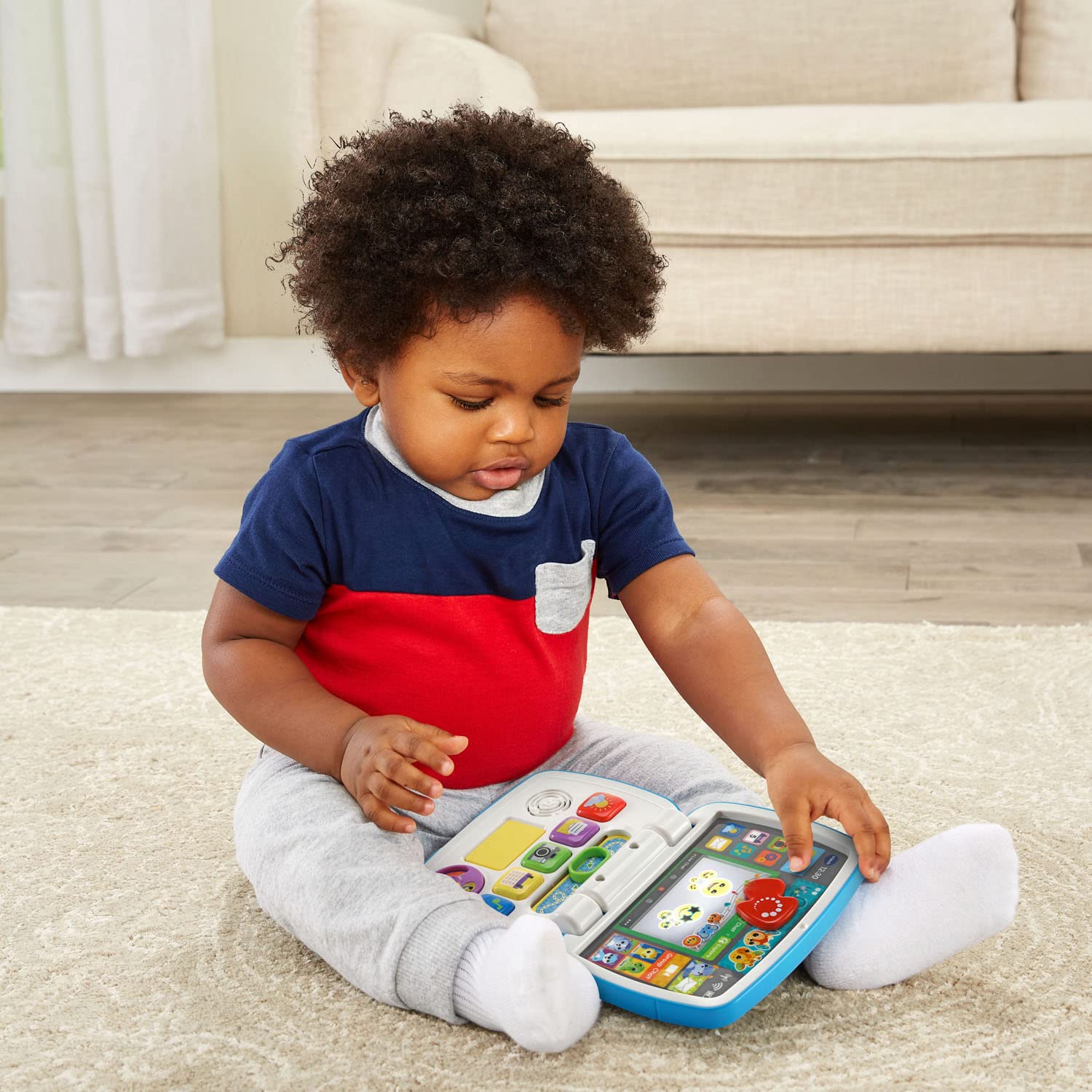 Foto 6 pulgar | Portátil De Juguete Vtech Toddler Tech Con Números Y Palabras De 12 A 36 Meses - Venta Internacional.