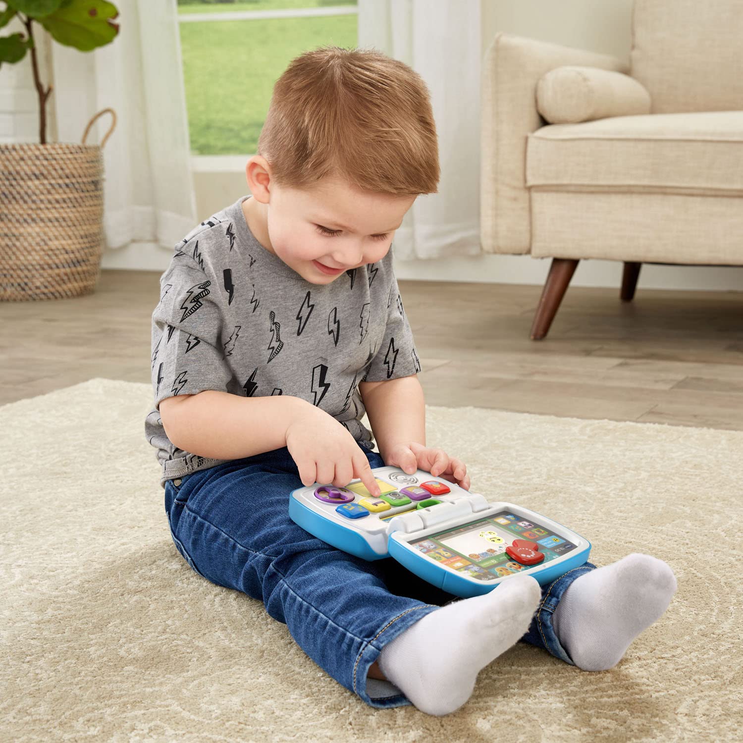 Foto 7 pulgar | Portátil De Juguete Vtech Toddler Tech Con Números Y Palabras De 12 A 36 Meses - Venta Internacional.