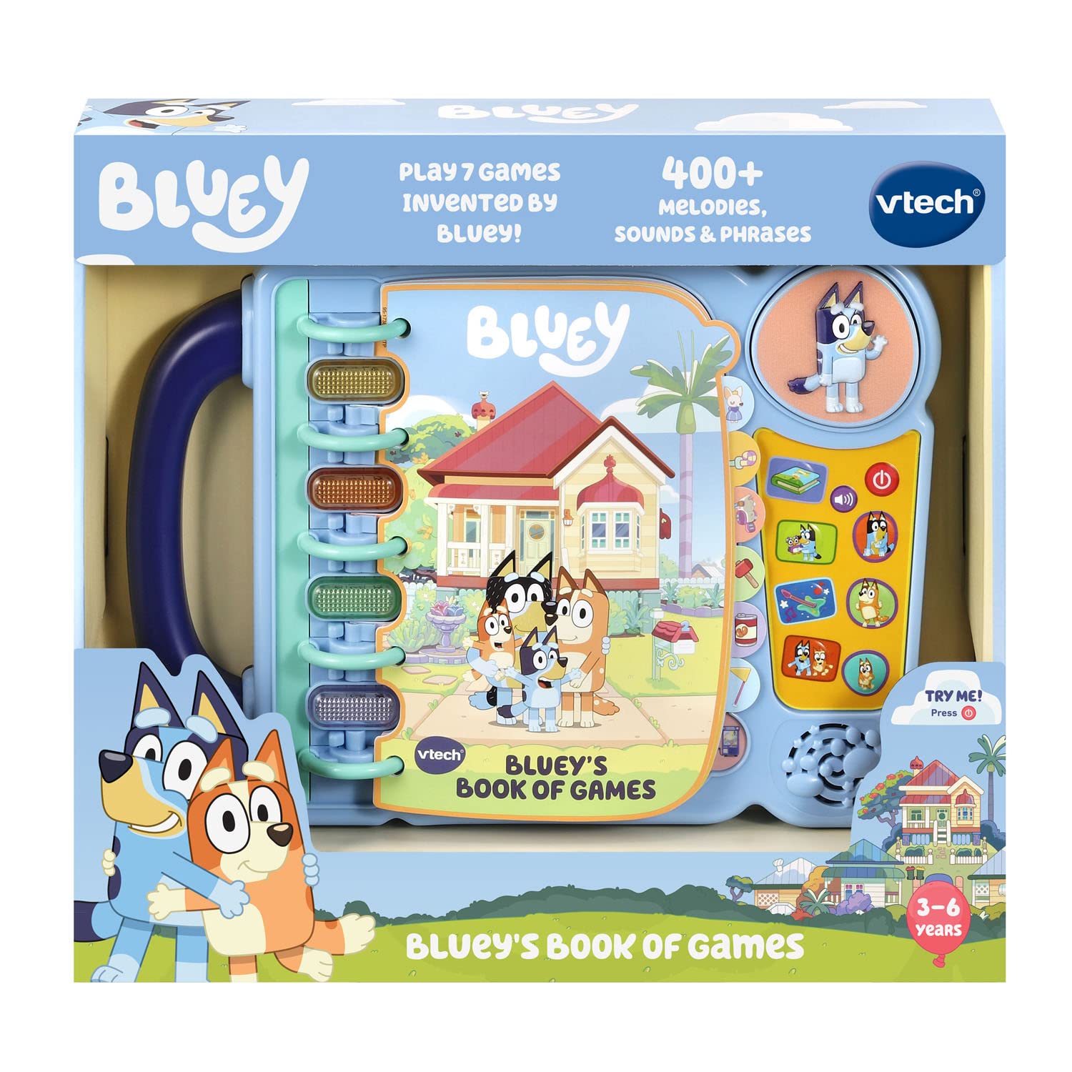 Foto 7 pulgar | Reserve El Libro De Juegos De Vtech Bluey Bluey Para Niños De 3 A 6 Años - Venta Internacional.