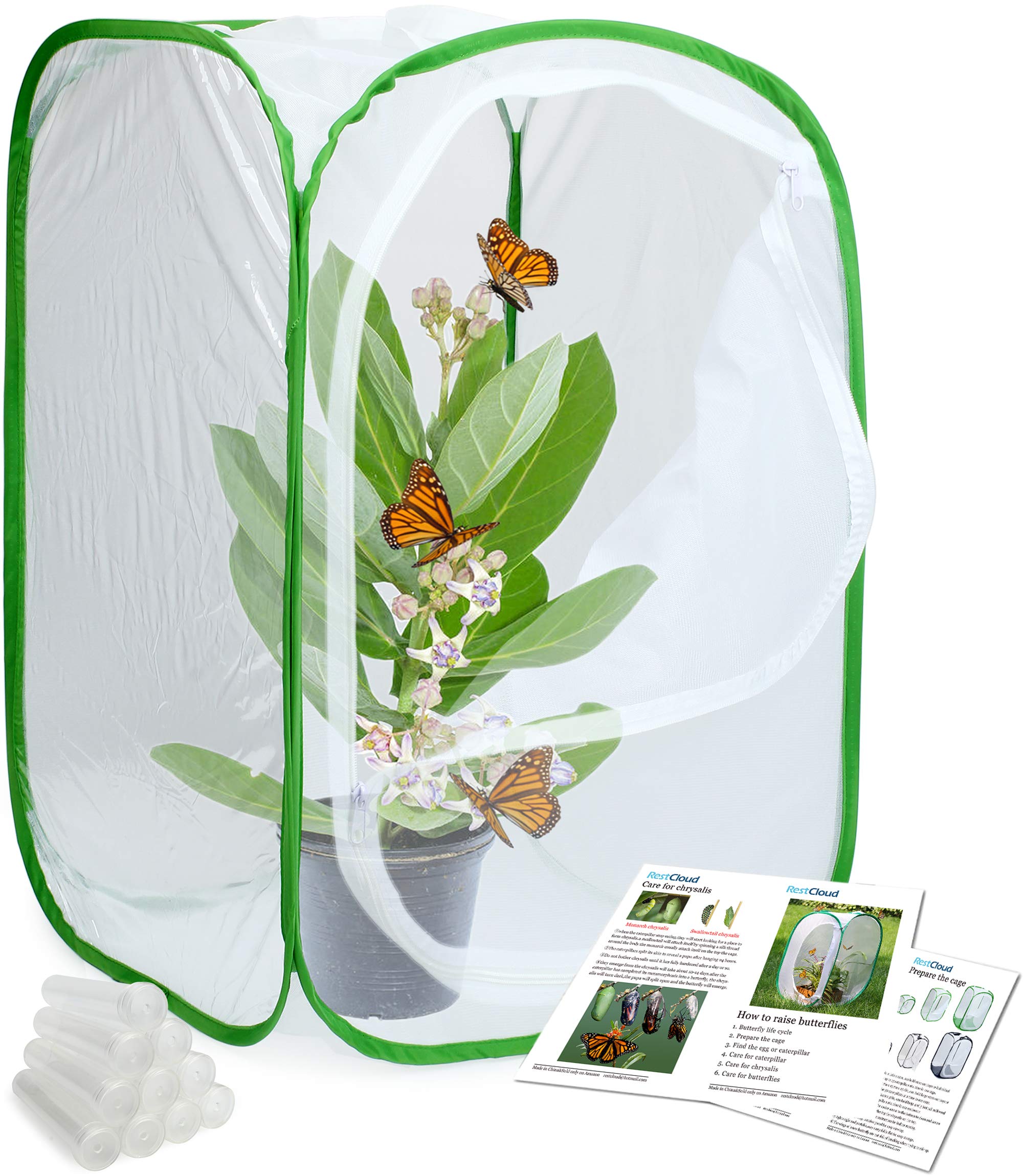 Foto 1 | Terrario En Jaula Para Hábitat De Insectos Y Mariposas Restcloud - Venta Internacional.