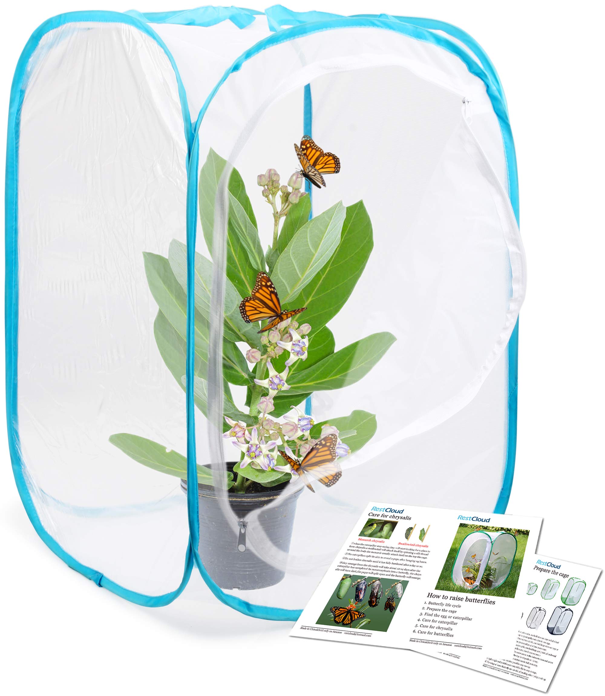 Foto 1 | Terrario En Jaula Para Hábitat De Insectos Y Mariposas Restcloud - Venta Internacional.