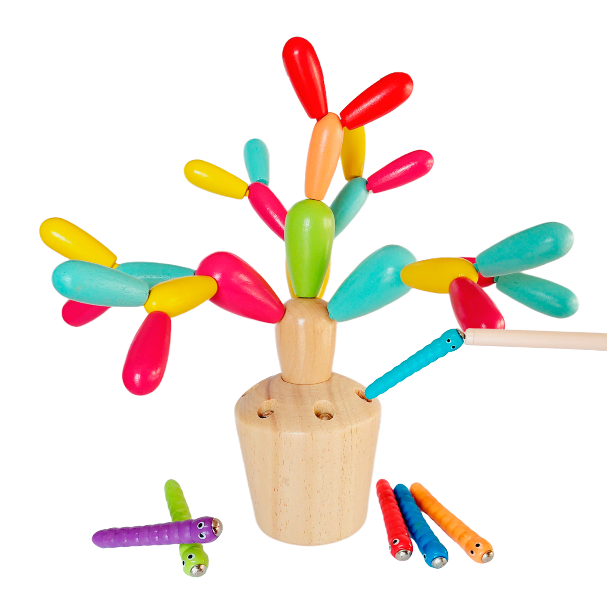 Foto 1 | Cactus Armable de Madera Yuff! Montessori