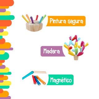 Foto 5 | Cactus Armable de Madera Yuff! Montessori