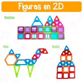 Foto 7 | Juegos Magnéticos de Construcción Yuff! 76 Piezas