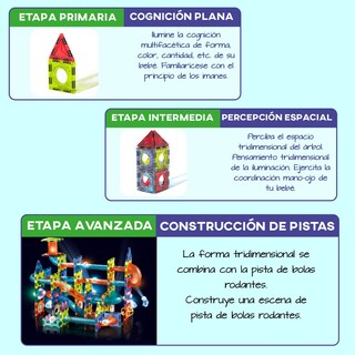 Foto 5 | Bloques Magnéticos Chic Fantasy P110 SQY6358 para construir