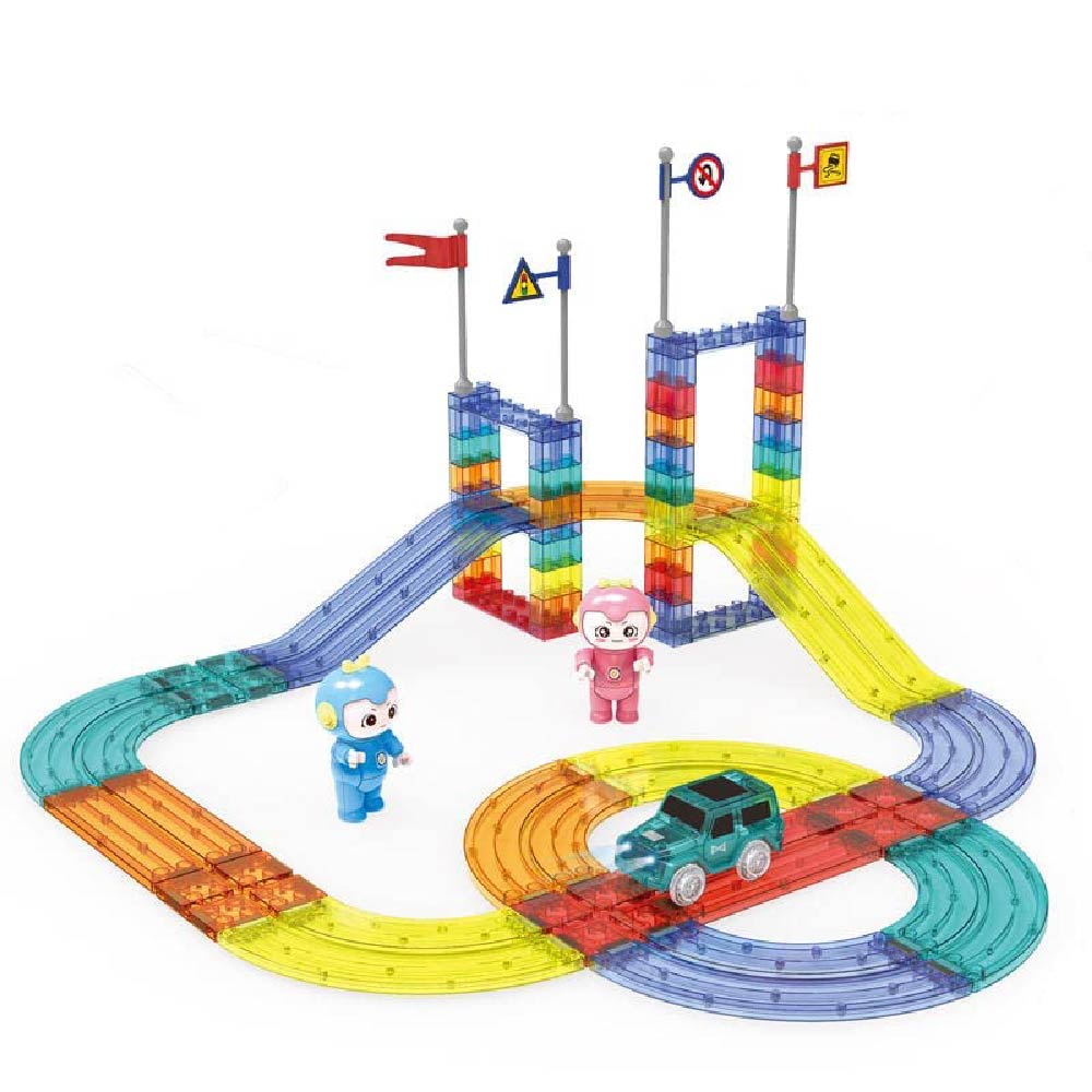 Foto 1 | Pista de Bloques Magnéticos Chic Fantay P154 para Construir Multicolor
